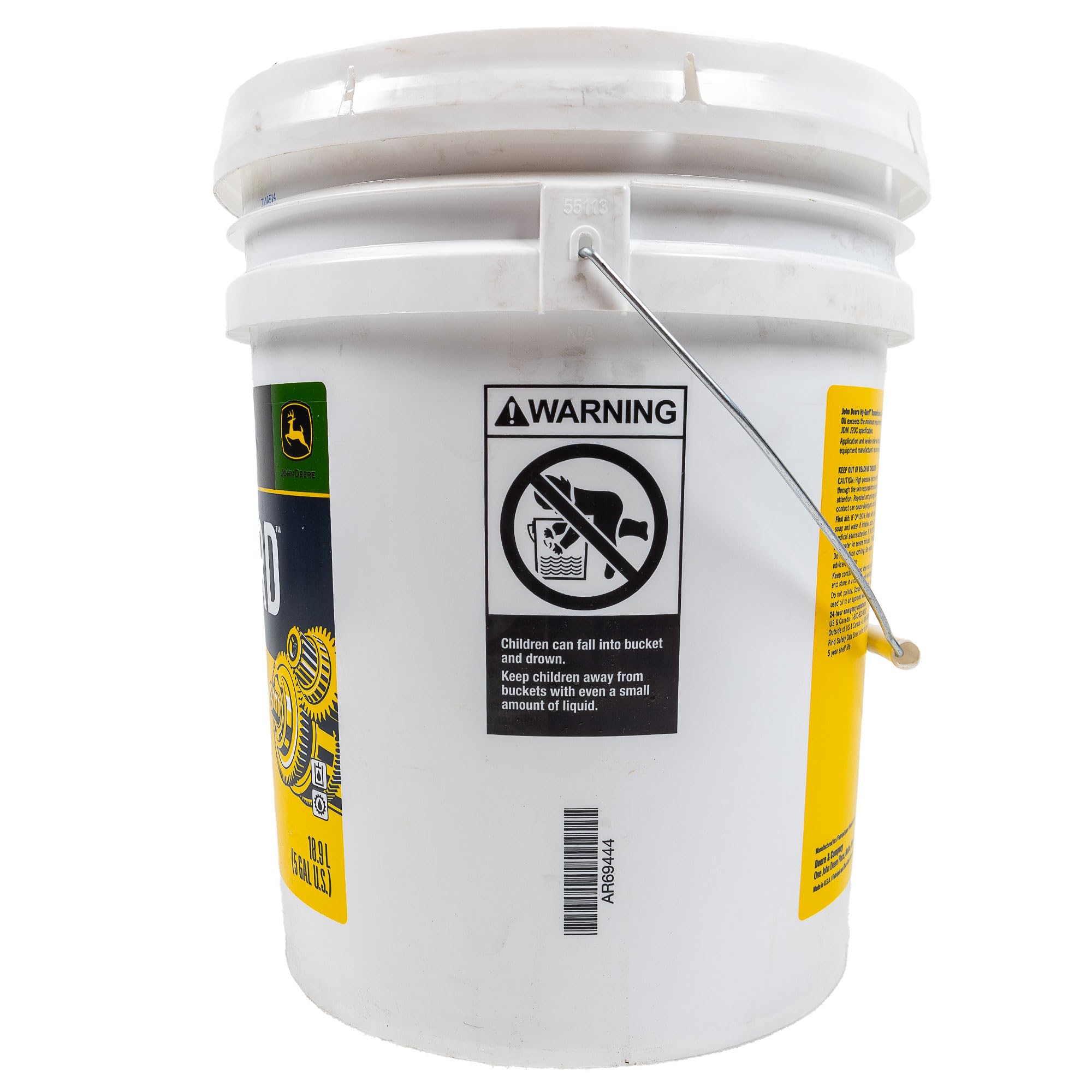 John Deere Hy-Gard Transmission and Hydraulic Oil 5 Gallon Bucket